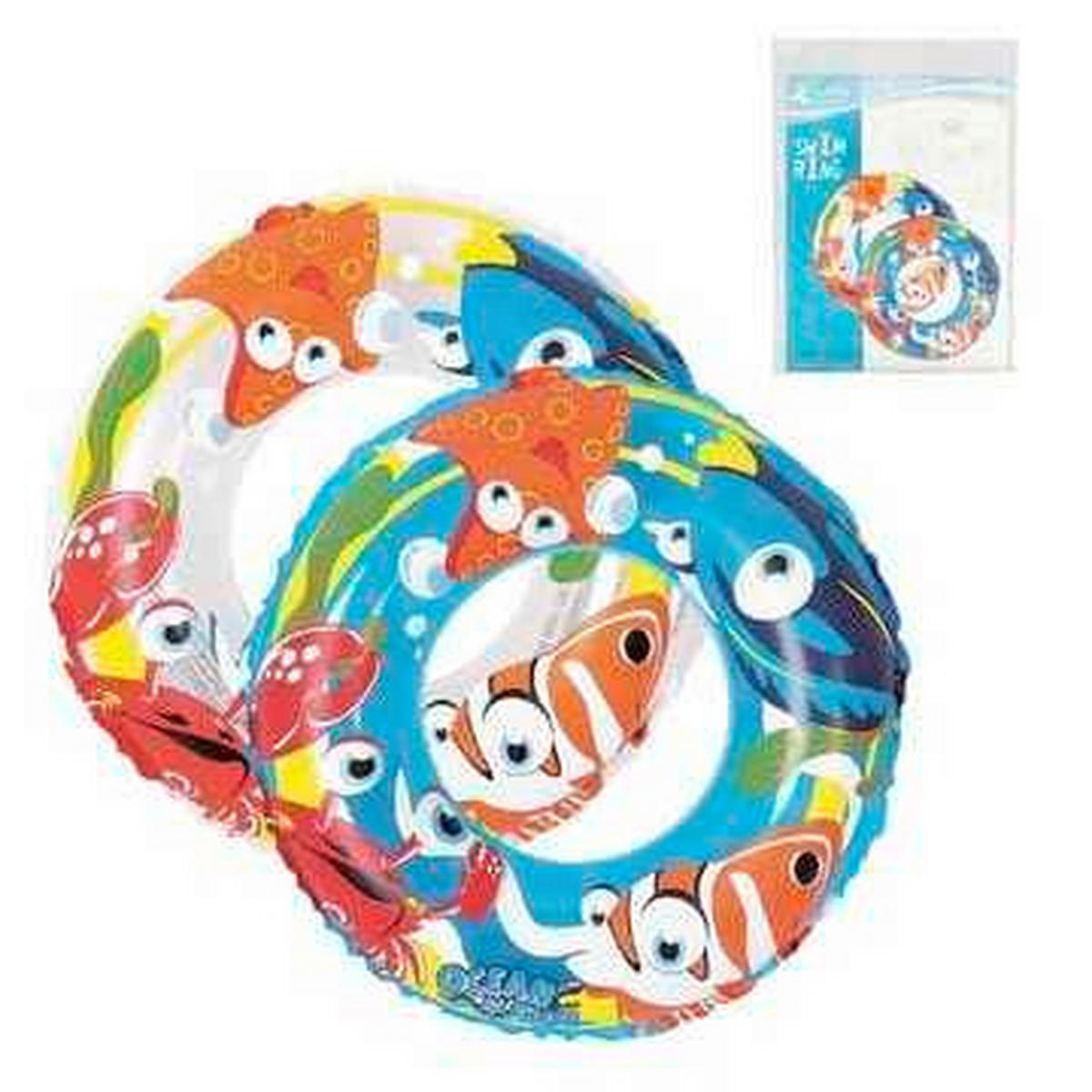 KOLUT ZA PLIVANJE - višebojno, Basics, plastika (14/19/2cm)