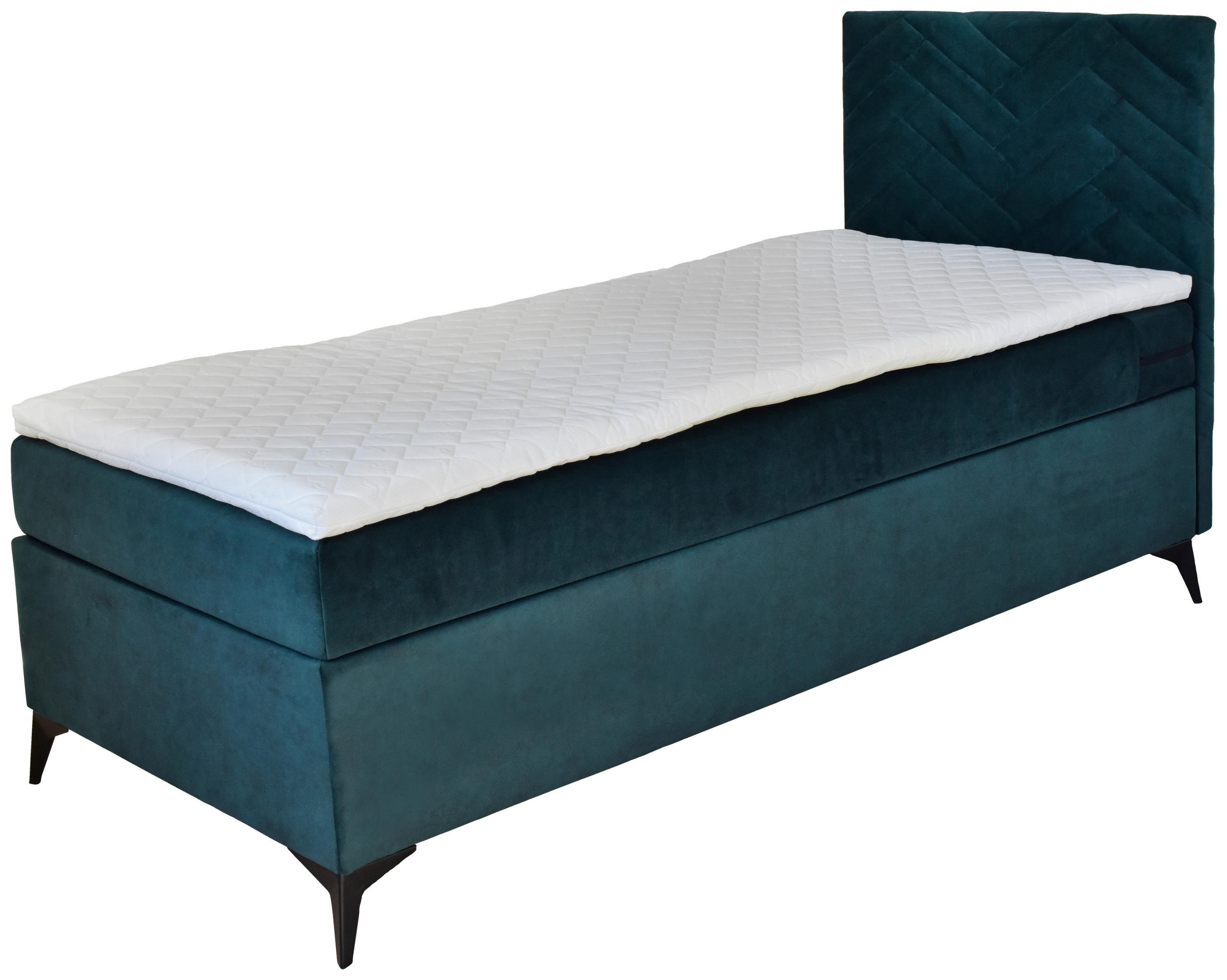 Boxspringbett Mit Topper 90x200 Cm Evan