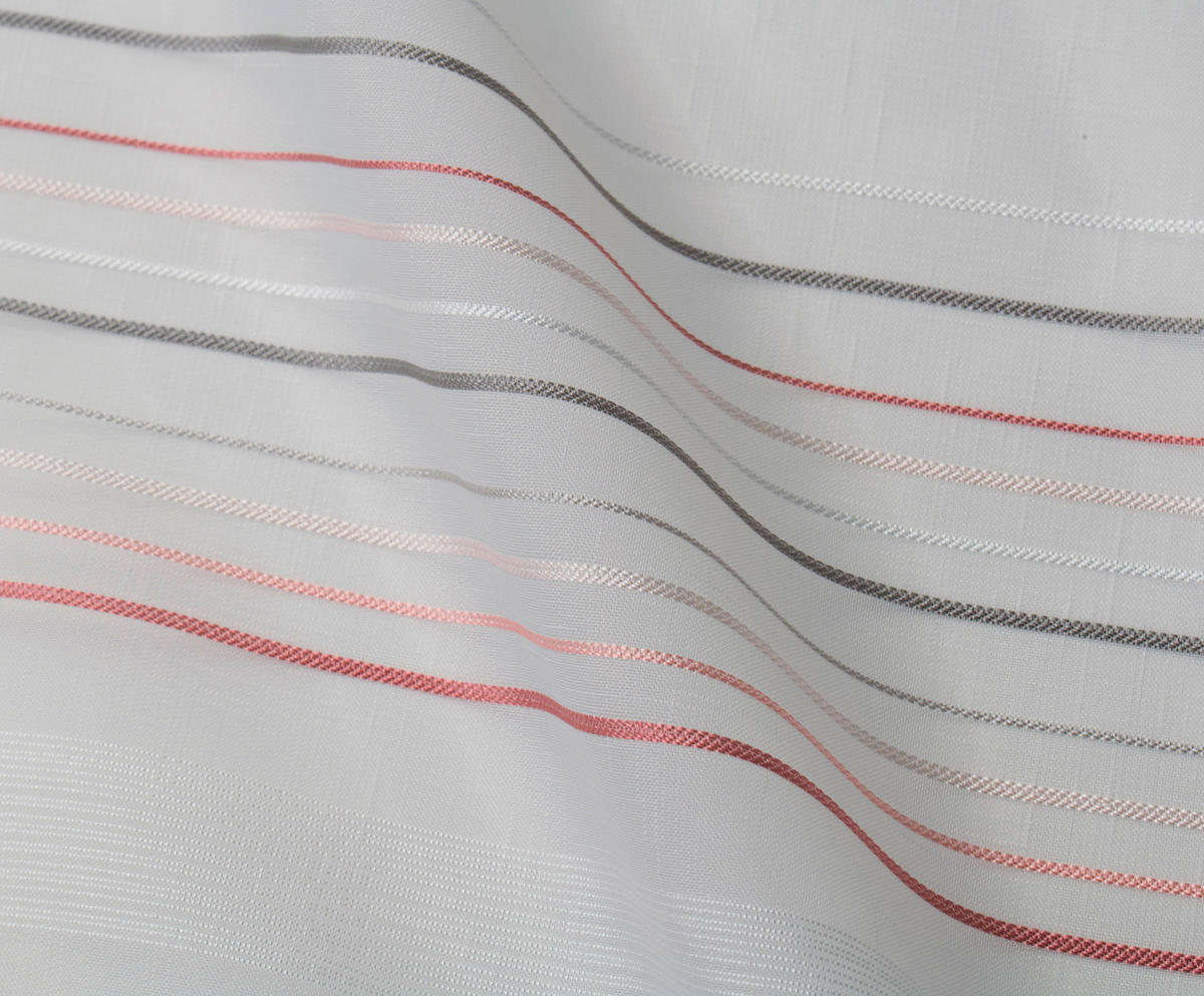 FERTIGVORHANG  halbtransparent   140/245 cm  - Altrosa, Basics, Textil (140/245cm) - Esposa