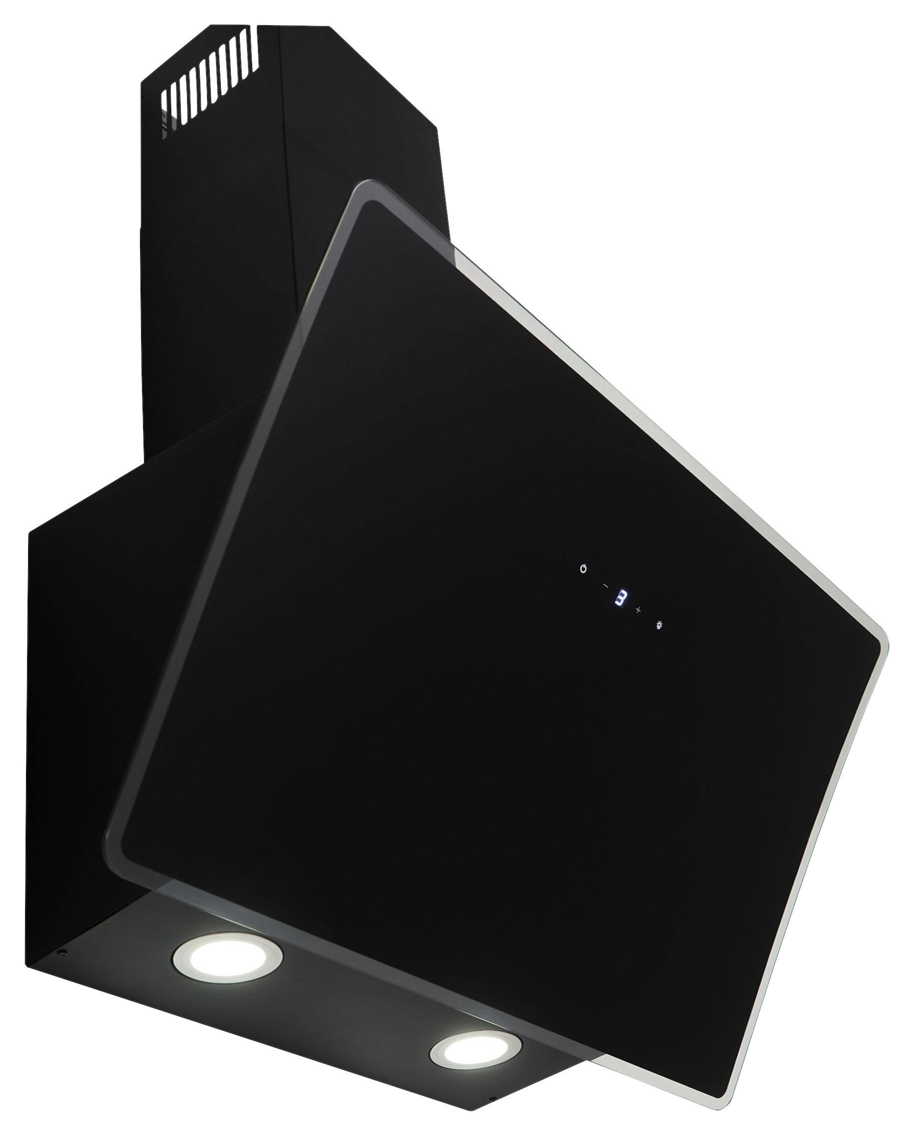DUNSTABZUGSHAUBE CH111060SA++  - Schwarz, Trend, Glas/Metall (59,5/74,8–109,5/38,5cm) - Respekta