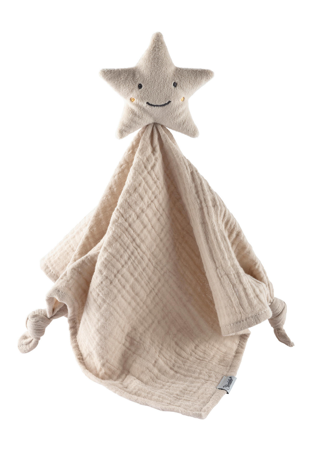 SCHMUSETUCH - Hellgelb, Basics, Textil (36/10/3cm) - Sterntaler