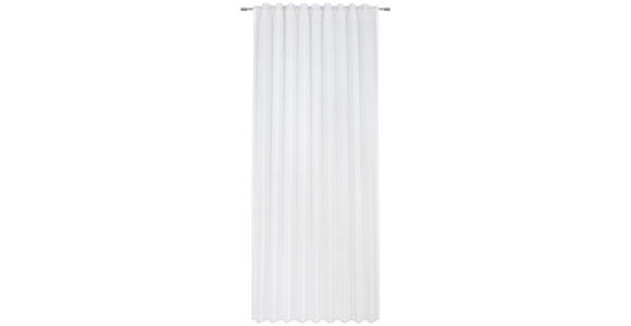 FERTIGVORHANG transparent  - Weiß, KONVENTIONELL, Textil (140/245cm) - Esposa
