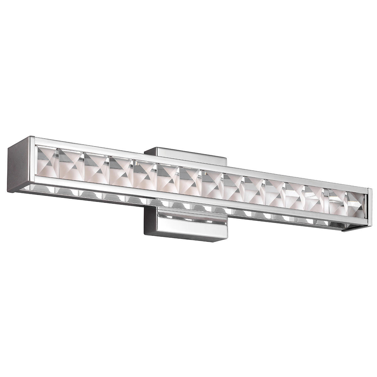 Elstead Lighting Badezimmer-Wandleuchte Jessie Chrom 59.7x12.7x10.2 cm