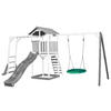 SPIELTURM 519/242/349 cm  - Blau/Weiss, Konventionell, Holz (519/242/349cm)