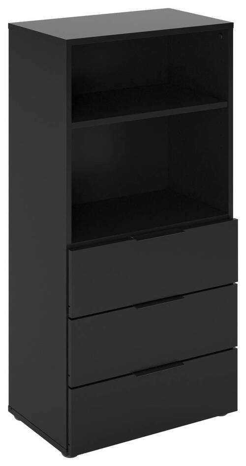 KOMMODE 50/101/32 cm  in Schwarz  - Schwarz, KONVENTIONELL, Holzwerkstoff/Kunststoff (50/101/32cm) - MID.YOU