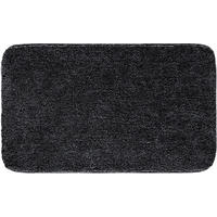 BADTEPPICH Melange Anthrazit 50/80 cm  - Anthrazit, Basics, Kunststoff/Textil (50/80cm) - Grund