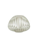 WINDLICHT Beige 20/14 cm  - Beige, Basics, Metall (20/14cm) - Ambia Home