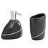 ZAHNPUTZBECHER - Schwarz, Basics, Kunststoff (7,5/13cm) - SPIRELLA