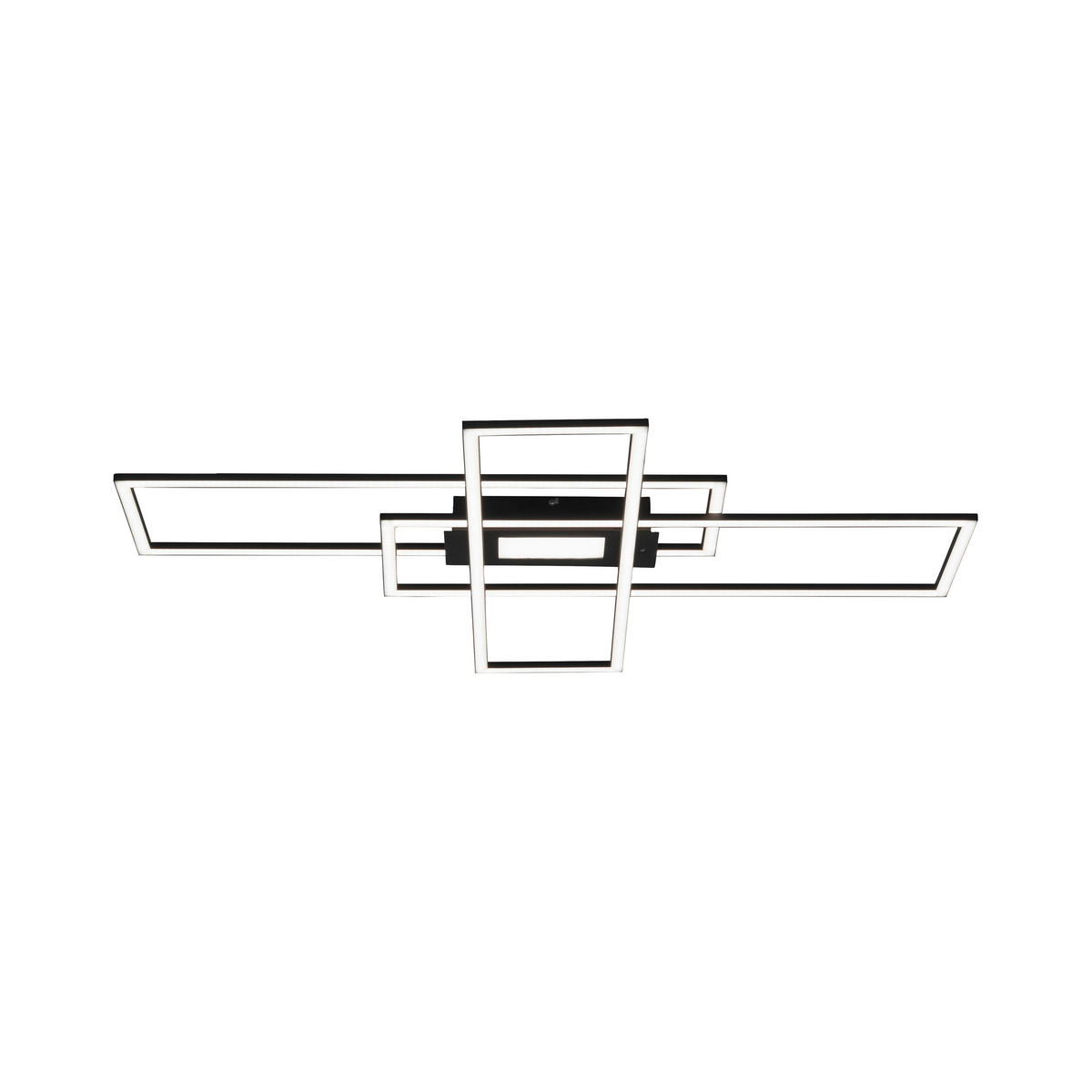 LED SVJETILJKA STROPNA Asmin  - crna, Trend, metal/plastika (99,2/69,4/5,1cm)