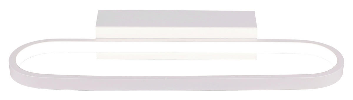 LED VÄGGLAMPA Cover 13.50/40/10 cm   - vit, Design, metall (13.50/40/10cm)