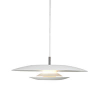 HÄNGELEUCHTE Eclipse 48/8,9 cm   - Weiß, Design, Metall (48/8,9cm) - Belid
