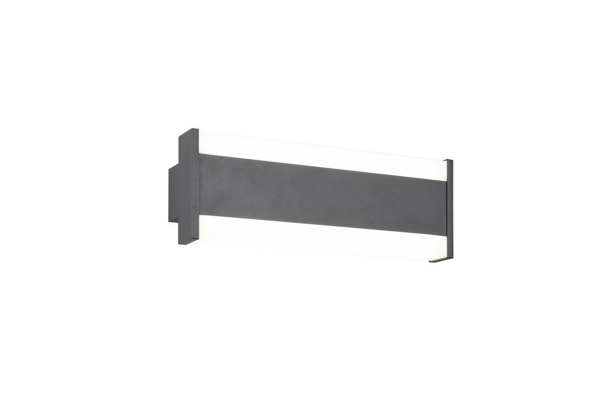 AUßENWANDLEUCHTE   - Anthrazit, Basics, Metall (10,7/30/6cm)