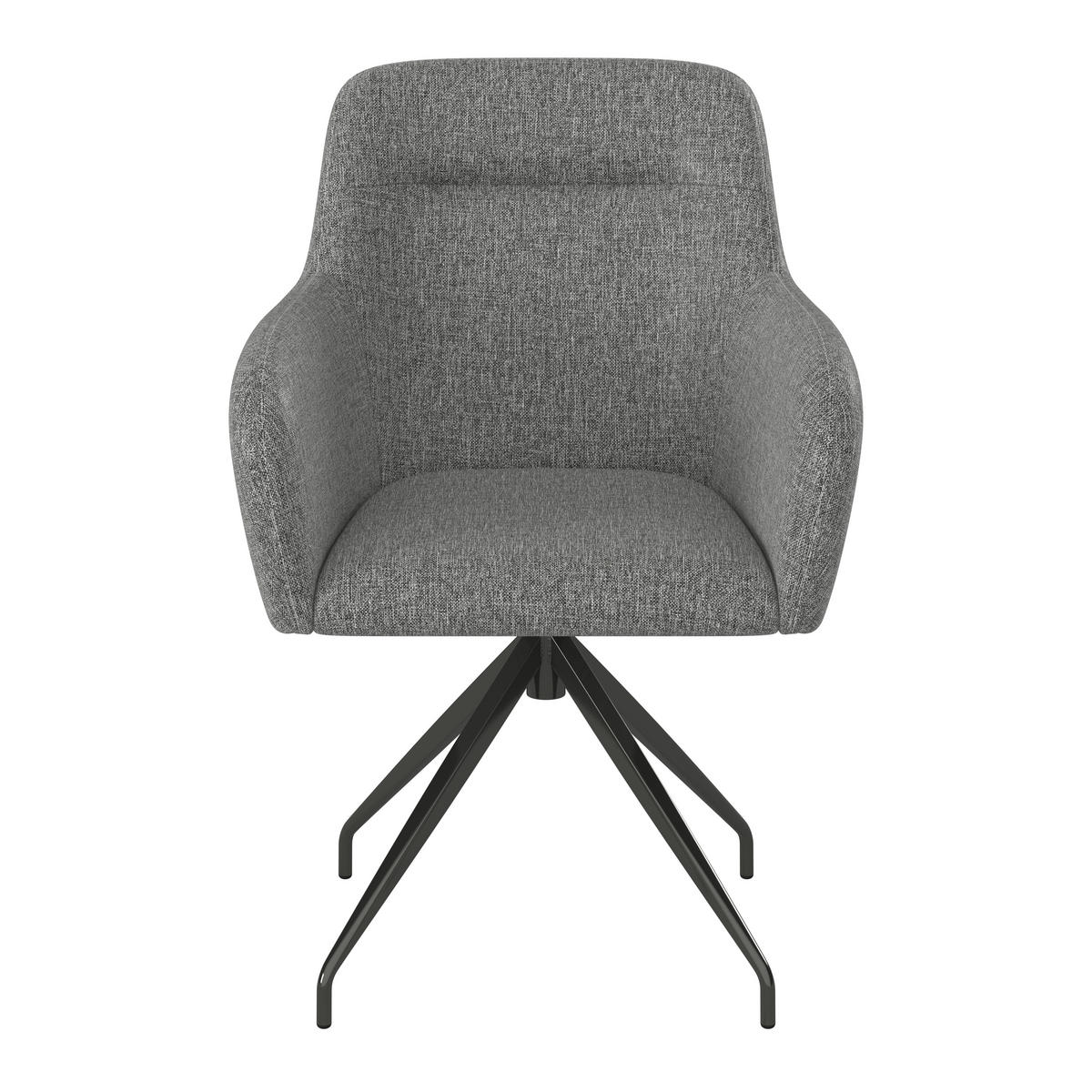 GARTENSTUHL Metall, Textil Grau  - Anthrazit/Grau, Modern, Textil/Metall (62/87/62cm) - Ambia Garden