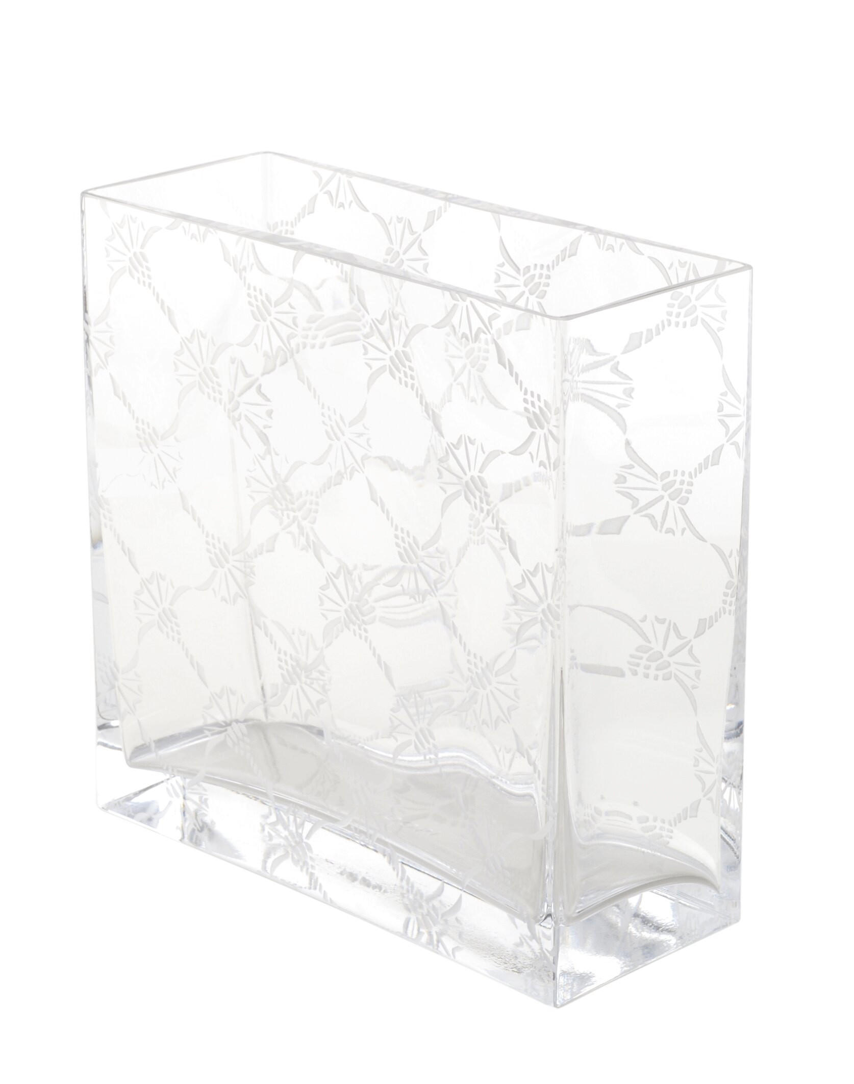 VASE Allover 20 cm  - Transparent, Design, Glas (20/20/8cm) - Joop!
