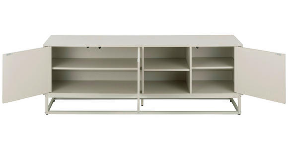 LOWBOARD  in 160/56/30 cm  - Kaschmir, Design, Holzwerkstoff/Metall (160/56/30cm) - Xora