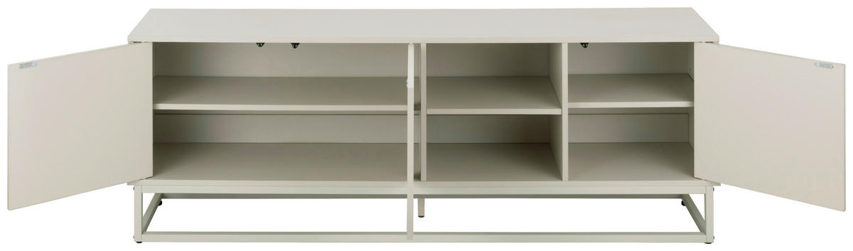 LOWBOARD  in 160/56/30 cm  - Kaschmir, Design, Holzwerkstoff/Metall (160/56/30cm) - Xora