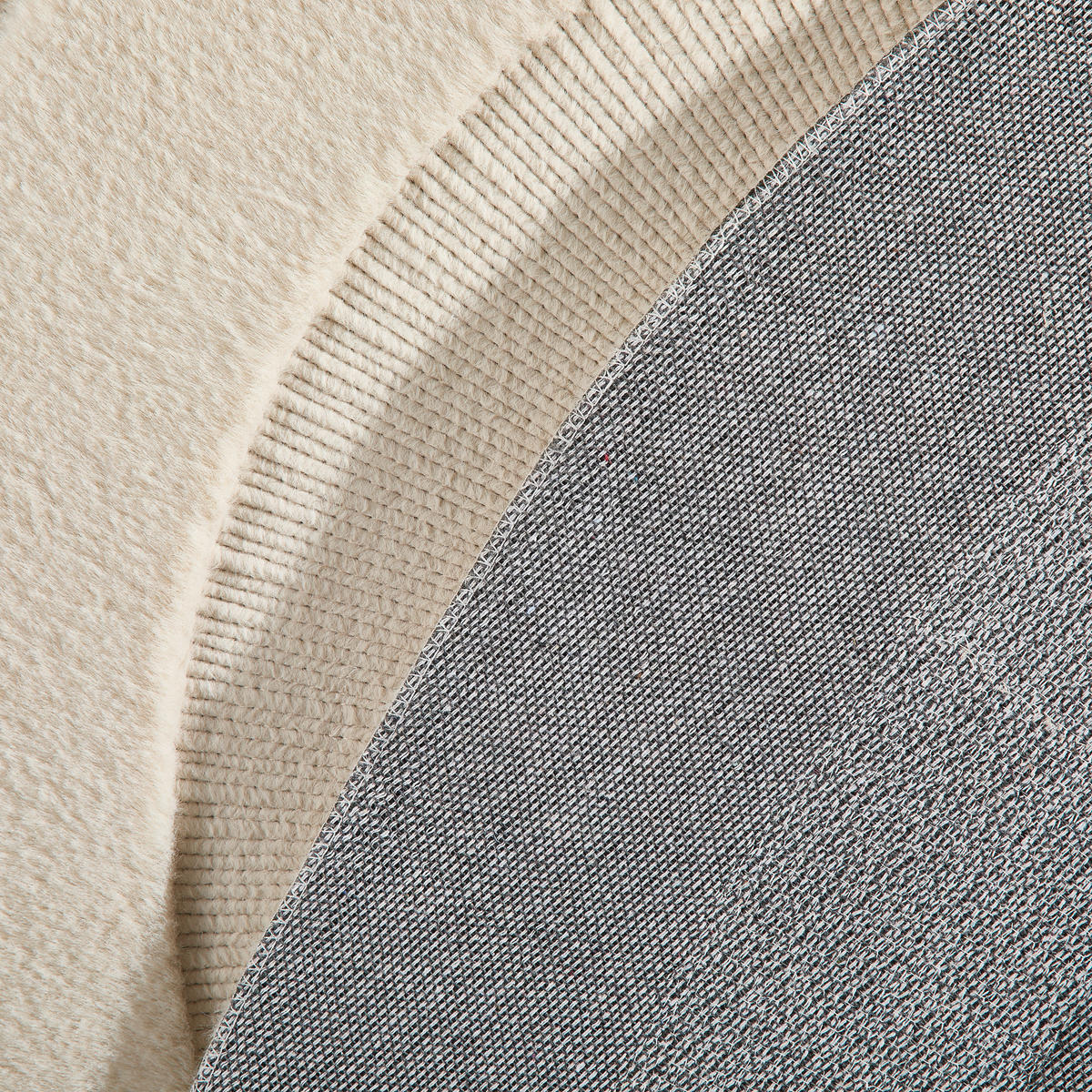 HOCHFLORTEPPICH 160 cm Creme, Beige rund  - Beige/Creme, Trend, Textil (160cm) - Novel