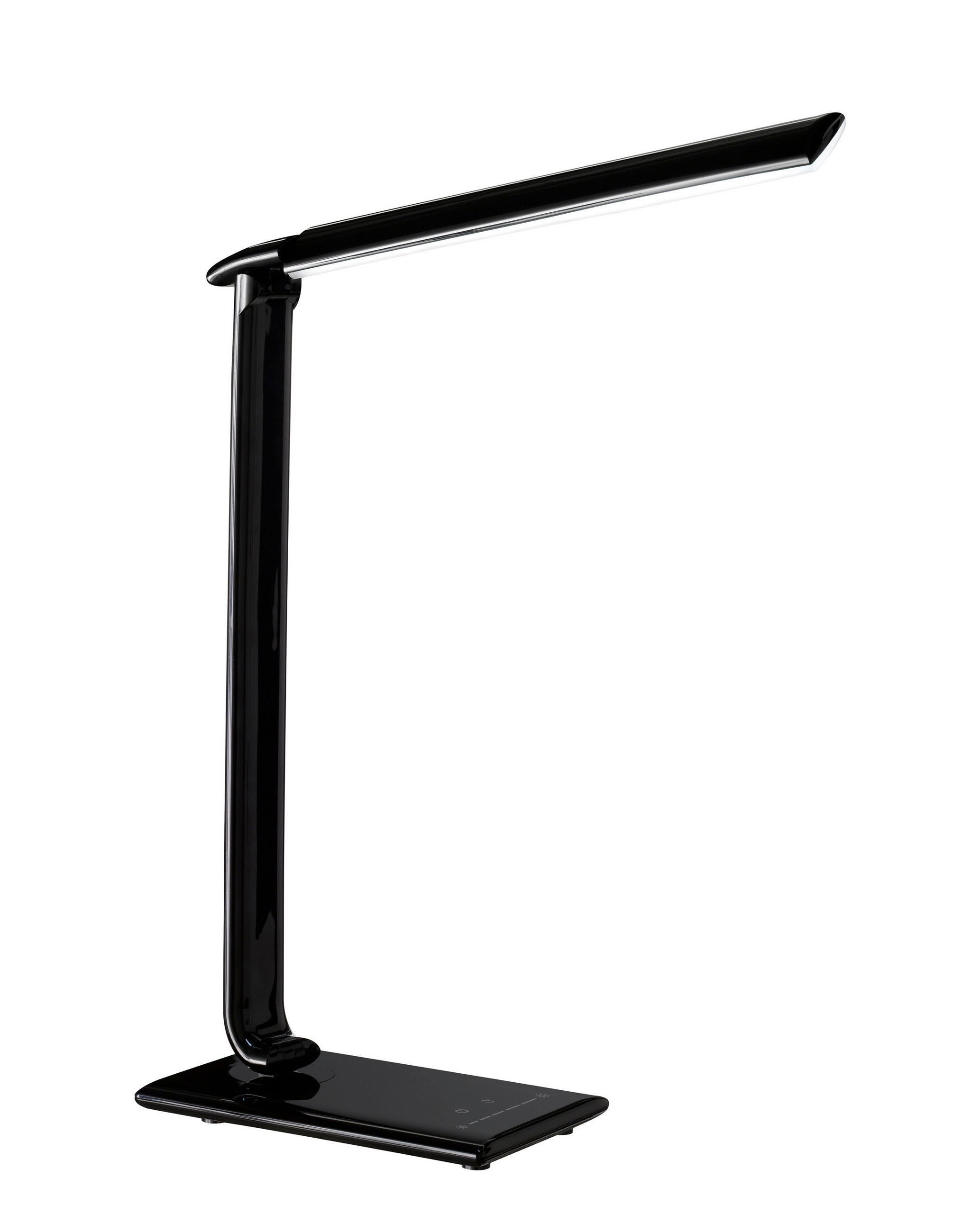 LED-TISCHLEUCHTE 12,5/56/35 cm   - Schwarz, Design, Kunststoff (12,5/56/35cm)