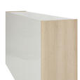 HÄNGESCHUHSCHRANK 141/85/35 cm  - Eiche Bianco/Greige, Design, Holzwerkstoff (141/85/35cm) - Voleo