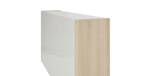 HÄNGESCHUHSCHRANK 141/85/35 cm  - Eiche Bianco/Greige, Design, Holzwerkstoff (141/85/35cm) - Voleo