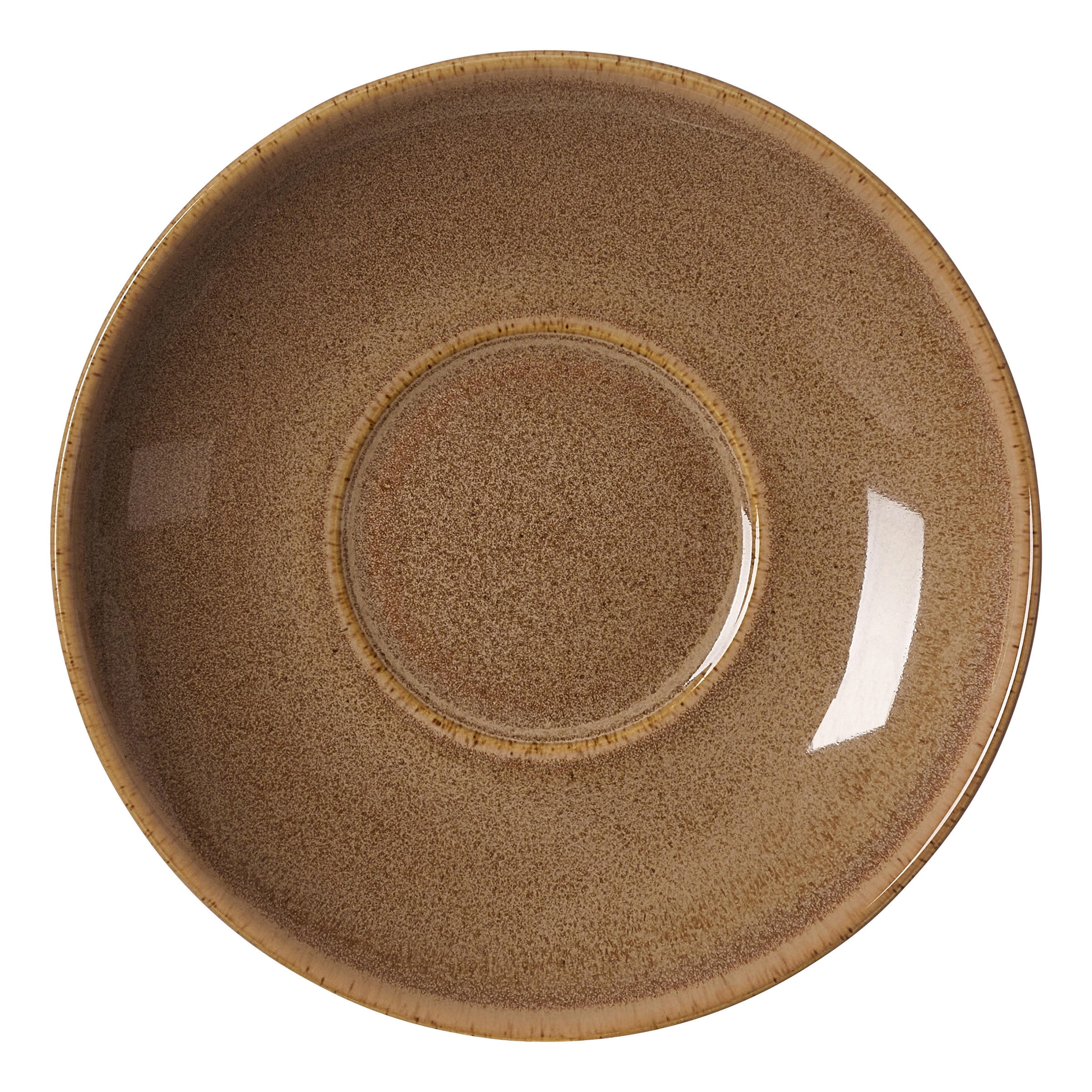 UNTERTASSE - Hellbraun, KONVENTIONELL, Keramik (14,5/2cm) - Ritzenhoff Breker