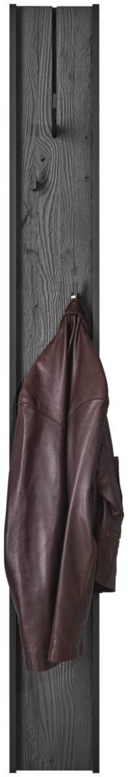 GARDEROBENPANEEL  in 20/174/6 cm  - Anthrazit, Design, Holz/Metall (20/174/6cm) - Johann Jakob