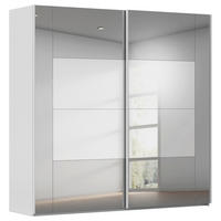 SCHWEBETÜRENSCHRANK 226/223/68 cm 2-türig Seidengrau  - Seidengrau, Design, Glas/Holzwerkstoff (226/223/68cm) - Xora