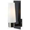 WANDLEUCHTE - Schwarz/Weiß, Basics (23/11.5/9cm) - Markslöjd