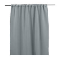 GARDINLÄNGD mörkläggning  - ljusgrå, Basics, textil (135/240cm)