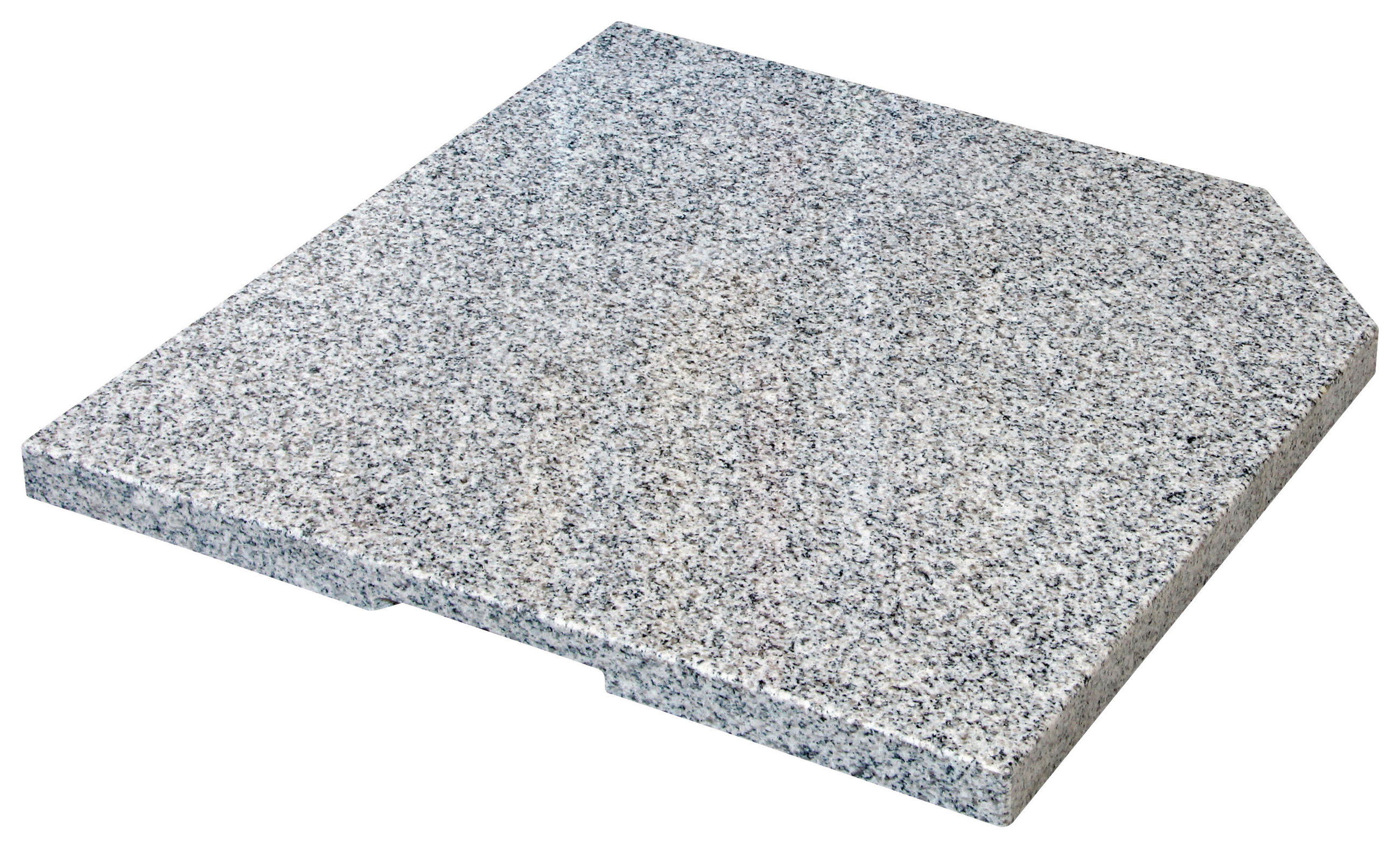 BESCHWERUNGSPLATTE Granit Grau  - Grau, Basics, Stein (50/4/50cm) - Doppler