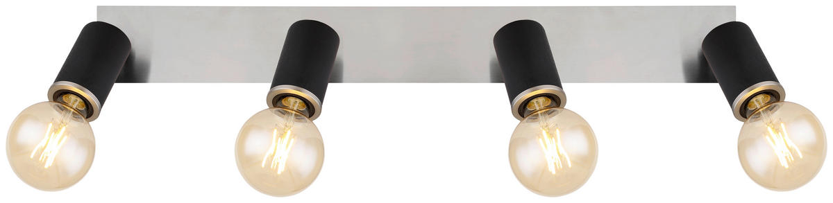 SPOTLIGHT 80/10/18 cm   - svart, Basics, metall/trä (80/10/18cm) - Globo