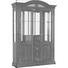 VITRINE in furniert, massiv Kirschbaum Kirschbaumfarben - Kirschbaumfarben/Goldfarben, LIFESTYLE, Glas/Holz (151/219/46cm) VITRINE in furniert, massiv Kirschbaum Kirschbaumfarben - Kirschbaumfarben/Goldfarben, LIFESTYLE, Glas/Holz (151/219/46cm)