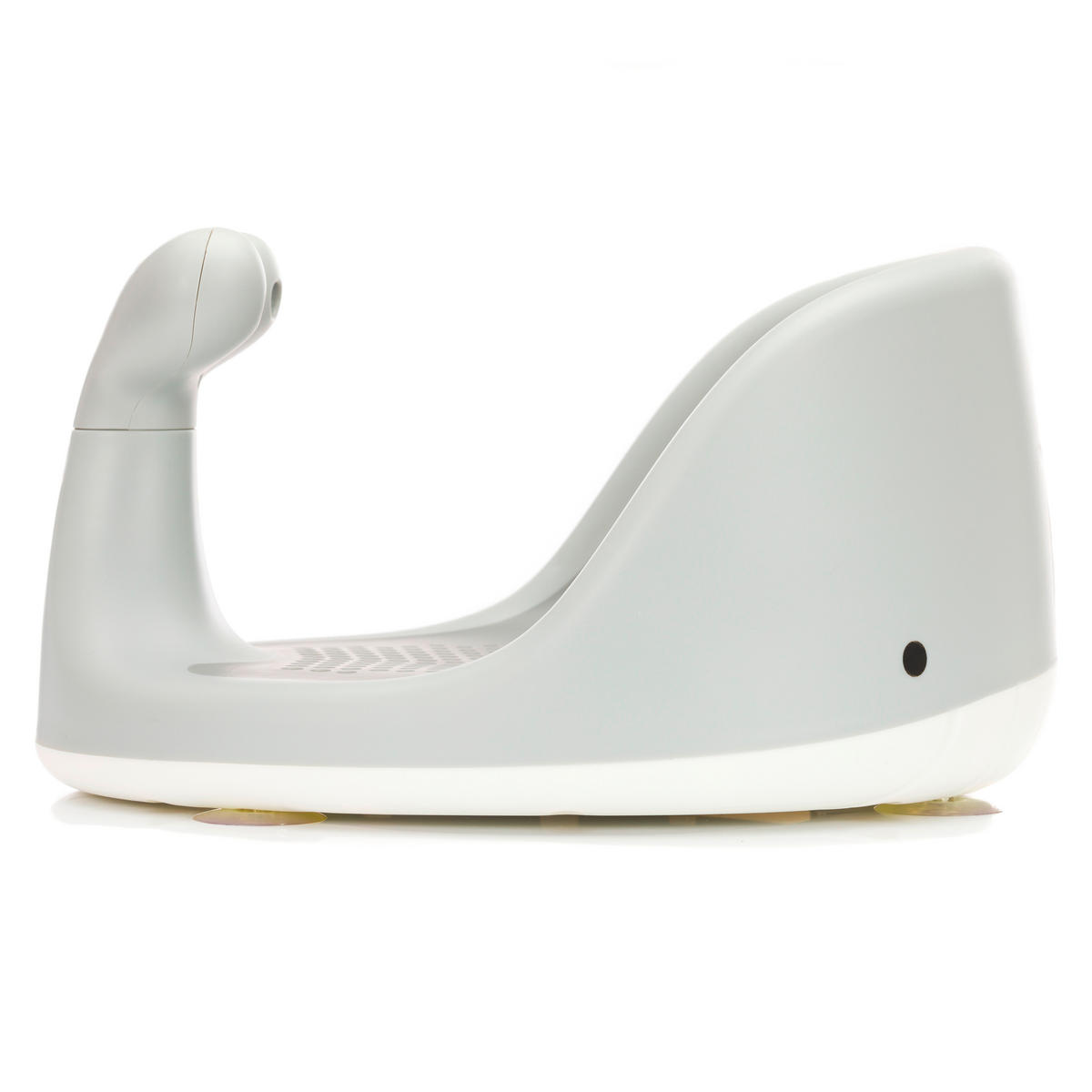 BADESITZ Wal  - Hellgrau, Basics, Kunststoff (20/37,5/30cm) - Fillikid