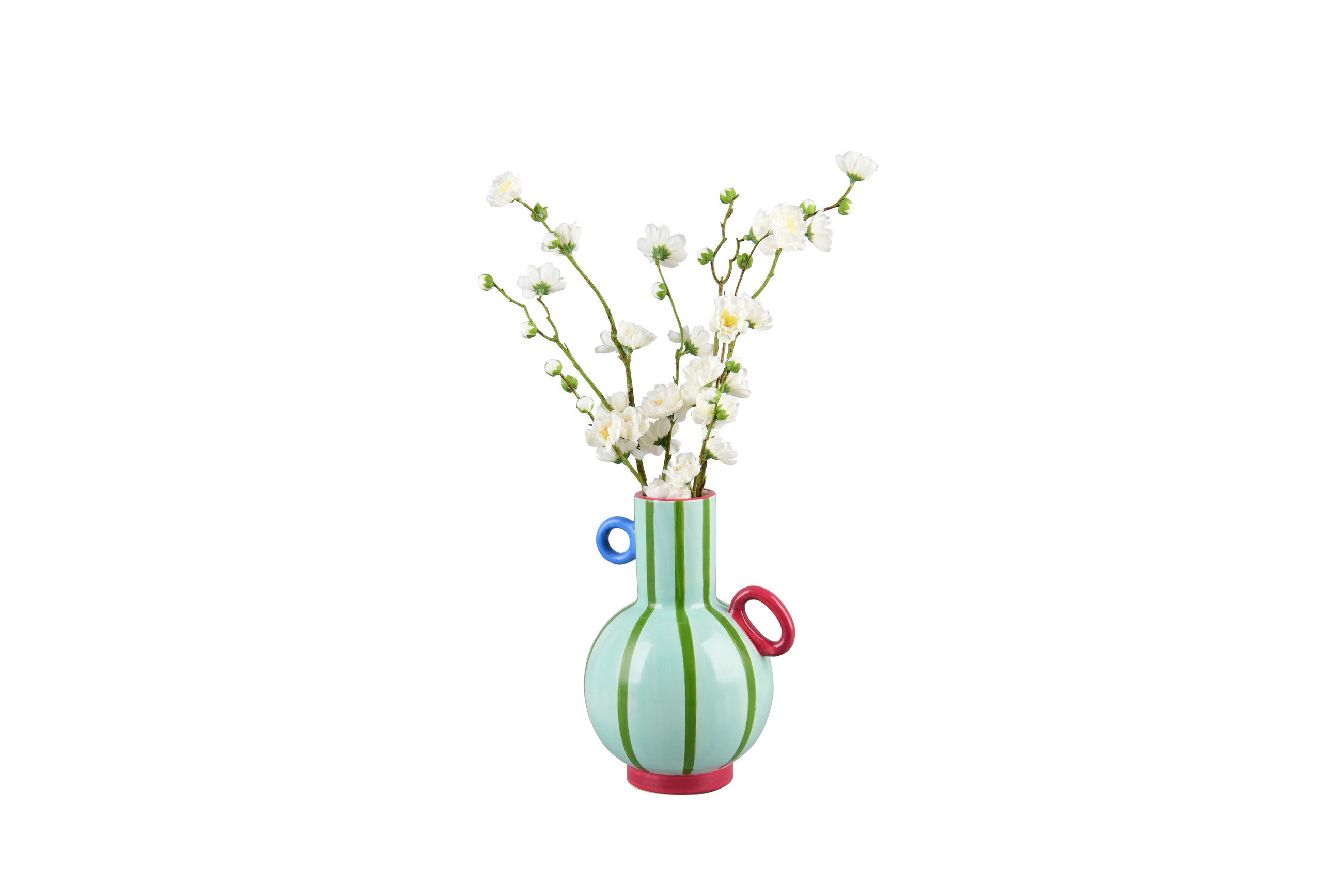 DEKOVASE  - Multicolor, Basics, Keramik (17/23,8/15,5cm)