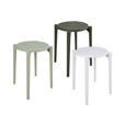 HOCKER in Kunststoff Grün  - Grün, Trend, Kunststoff (30/46/30cm) - Ambia Home