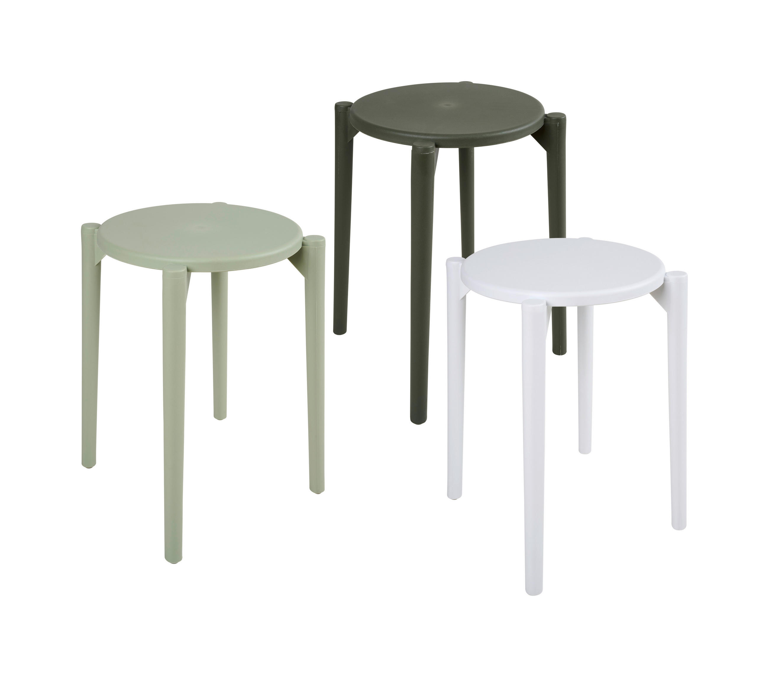 Ambia Home TABURET, plast, 30/46/30 cm