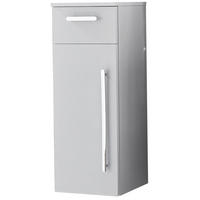 MIDISCHRANK 30/81,6/30 cm  - Chromfarben/Grau, KONVENTIONELL, Holzwerkstoff/Metall (30/81,6/30cm) - Novel