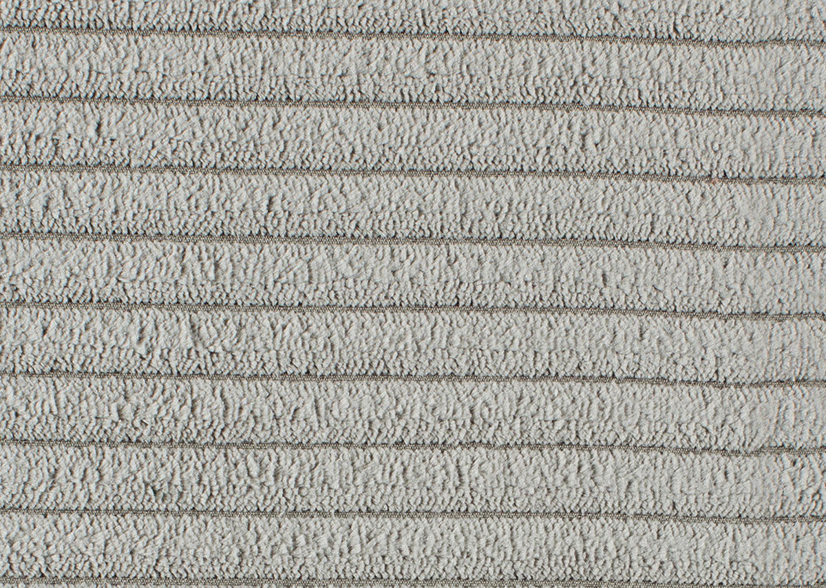 ECKSOFA in Cord Graubraun  - Graubraun/Schwarz, Design, Kunststoff/Textil (224/265cm) - Hom`in