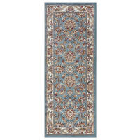 LÄUFER 80/240 cm Luxor  - Creme/Mintgrün, Design, Kunststoff/Textil (80/240cm)