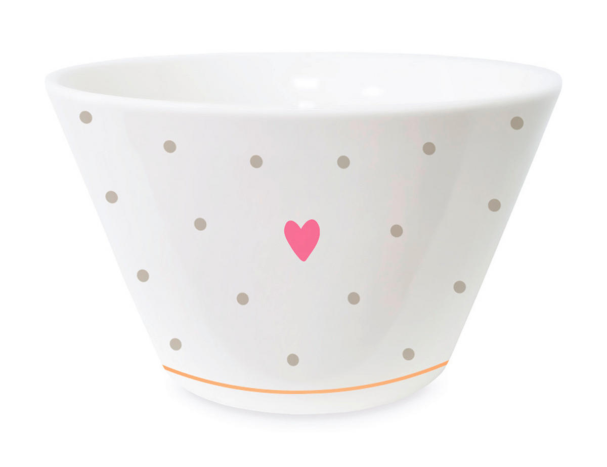 MÜSLISCHALE  - Multicolor, Basics, Keramik (14/10/14cm)