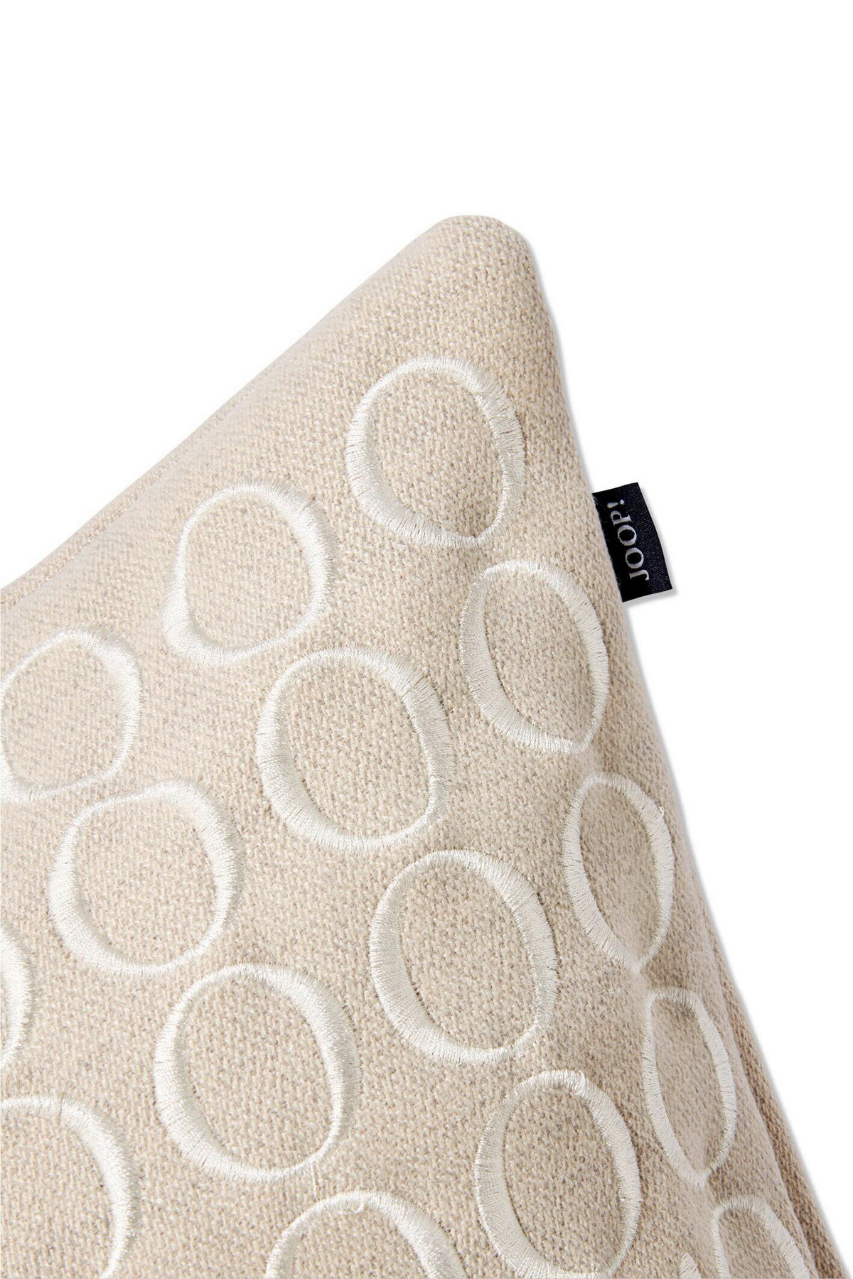 KISSENHÜLLE J! Fine Signature natur 50/50 cm  - Beige/Naturfarben, Design, Textil (50/50cm) - Joop!