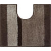 WC PŘEDLOŽKA, 49/60 cm - šedohnědá, Basics, textil/plast (49/60cm) - Grund