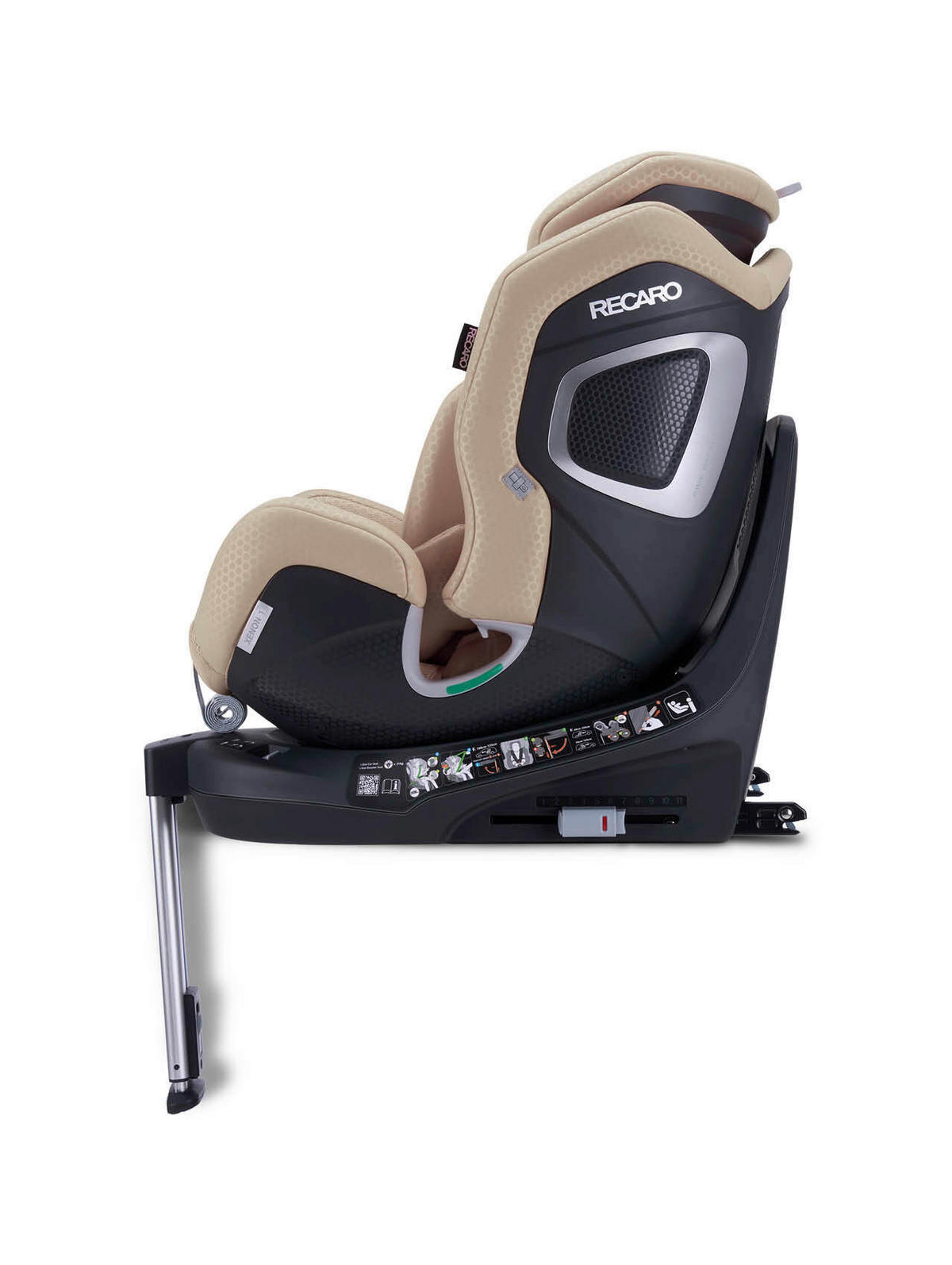 REBOARDER-KINDERSITZ Xenon 1  - Beigebraun, Basics, Kunststoff/Textil (44/58-77/58,5cm) - RECARO