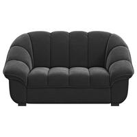 2-SITZER-SOFA Chenille Schwarz  - Schwarz, KONVENTIONELL, Kunststoff/Textil (163/88/104cm) - Welnova