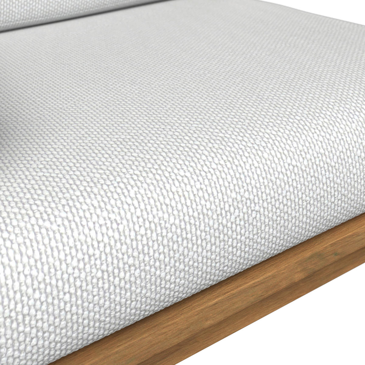 GARTENSET 4-teilig Webstoff Akaziemassiv 4-teilig  - Beige/Akaziefarben, Design, Holz/Textil (81/71/84cm) - Ambia Garden