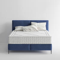 KALTSCHAUMMATRATZE Majestic H3, 200/200 cm, Höhe ca.: 28 cm, H3 = fest, 7-Zonen - Grauweiß, Basics, Textil (200/200cm) - Livetastic