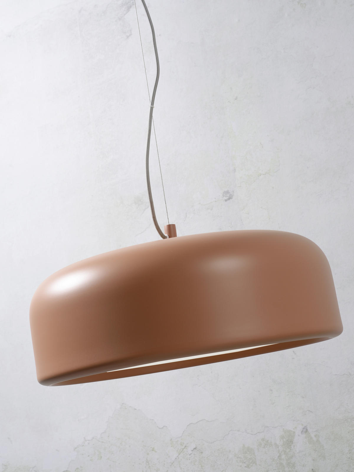 HÄNGELEUCHTE 47/176/23 cm  - Terracotta, Design, Metall (47/176/23cm) - It's about Romi