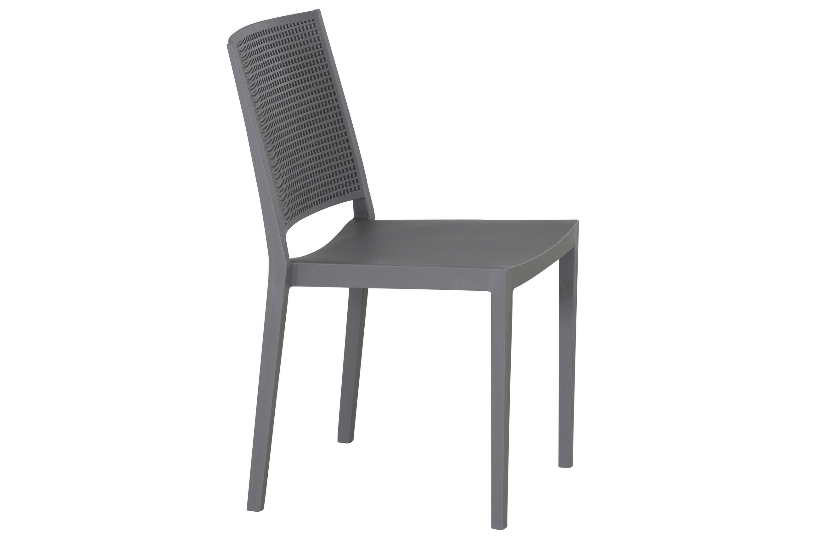 STAPELSTUHL Grau  - Grau, Basics, Kunststoff (46/80/56cm) - Siena Garden