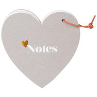 NOTIZBLOCK - Weiss/Goldfarben, Basics, Karton (13/12/2cm) - Räder