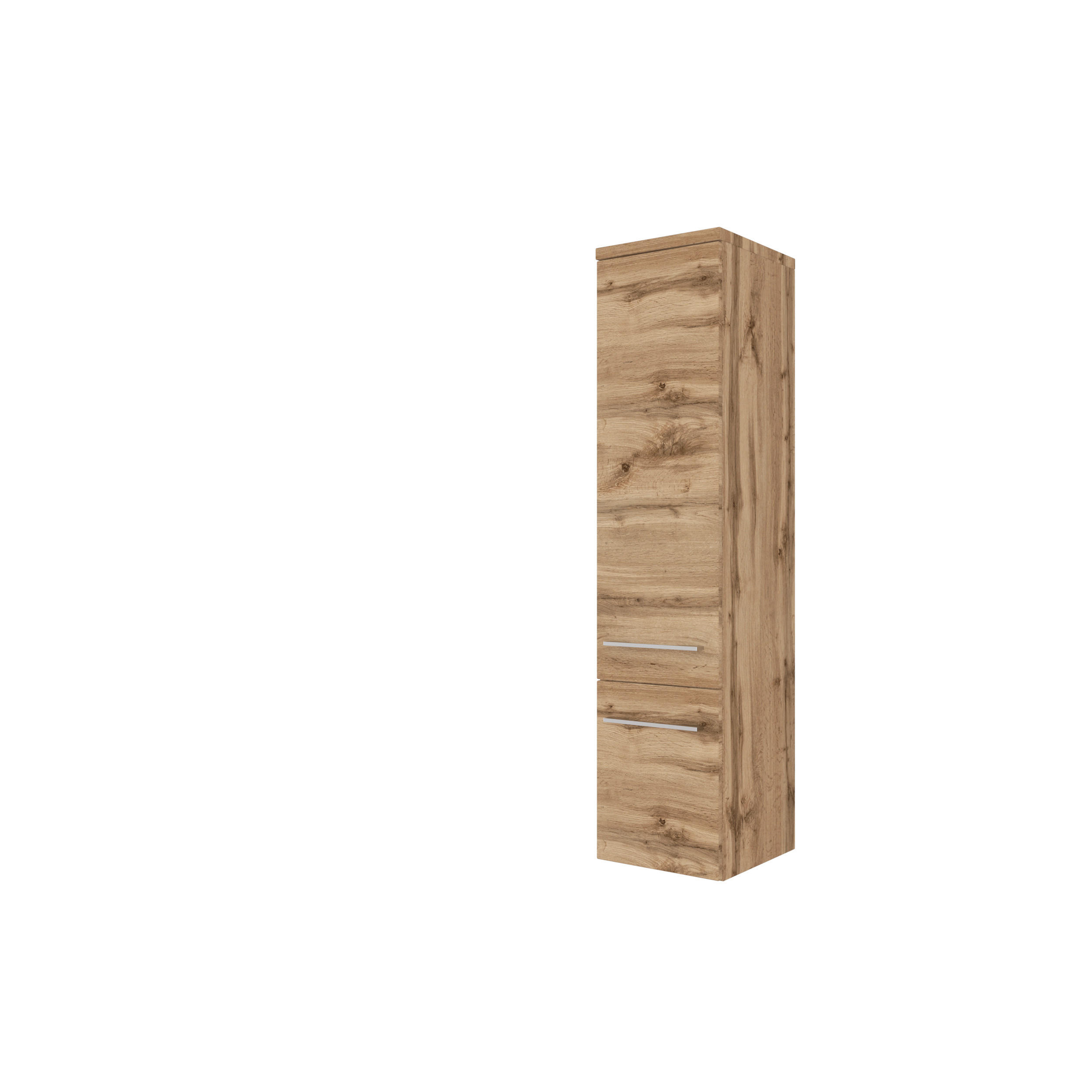 MIDISCHRANK 30/130/35 cm  - Eichefarben/Eiche Wotan, KONVENTIONELL, Holzwerkstoff/Metall (30/130/35cm) - Xora